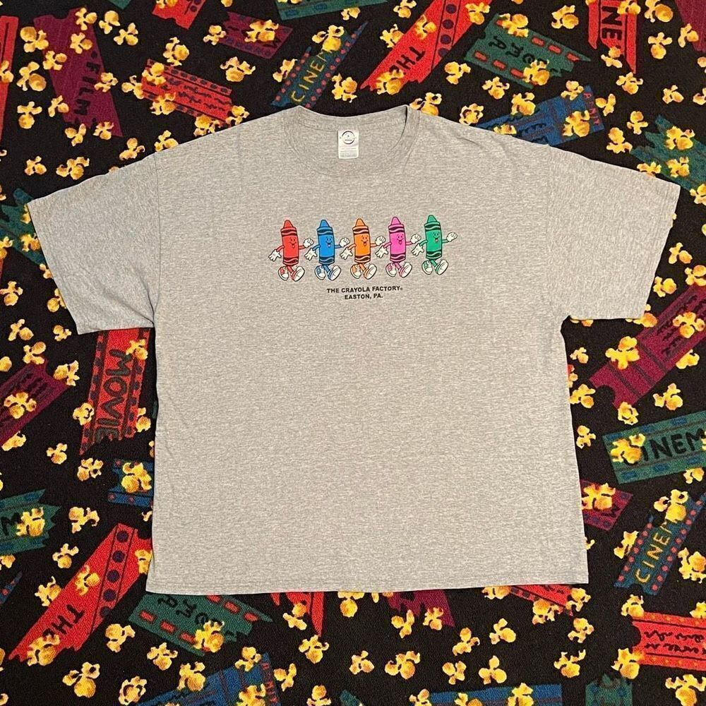 The Crayola Factory Easton PA Official Merchandise Graphic Tee Shirt / Size 2XL